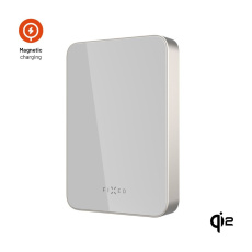 FIXED MagZen 10 Crystal MagSafe/Qi2 powerbanka, 10000mAh, titanová
