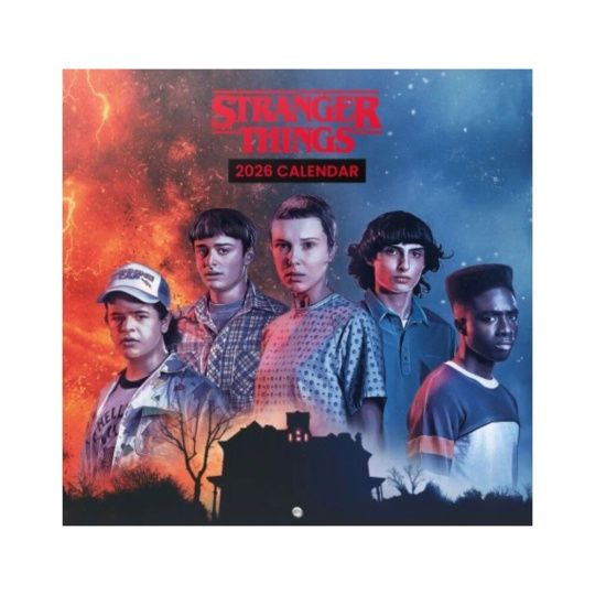 Kalendář Stranger Things 2026 Kalendář Stranger Things 2026