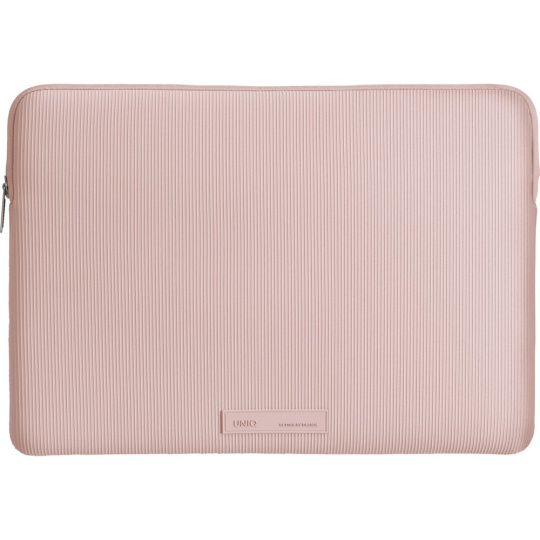 UNIQ Cyprus Ridge Edition neoprenové pouzdro pro MacBook/notebook (13”/14") Sugar Pink