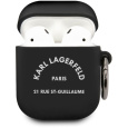 Karl Lagerfeld Rue St Guillaume pouzdro Airpods 1/2 černé