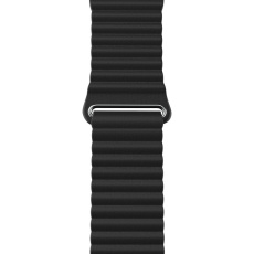 Next One Leather Loop řemínek Apple Watch 42/44/45mm černý
