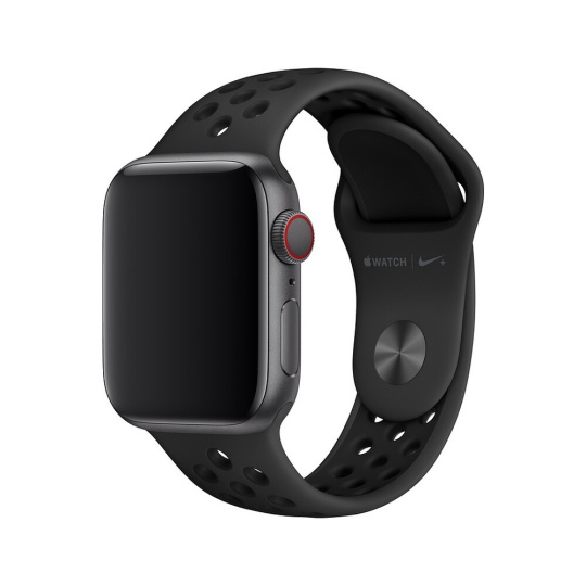 Apple Watch Nike sportovní řemínek 41/40/38mm antracitový/černý