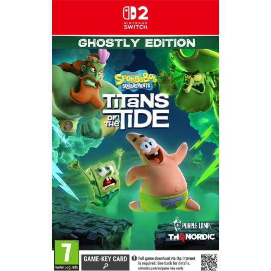 SpongeBob SquarePants: Titans of the Tide Ghostly Edition (Game-key card) (Switch 2) SpongeBob SquarePants: Titans of the Tide Ghostly Edition (Game-key card) (Switch 2)