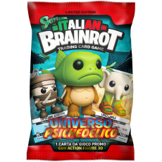 Italian Brainrot TCG Blind Box 3D klíčenka + Promo karta
