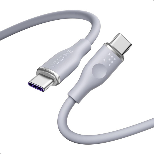 Voltme Powerlink Moss USB-C kabel 3A/60W (1m) šedý