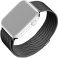 FIXED Mesh Strap síťový nerezový řemínek Apple Watch 42/44/45mm černý