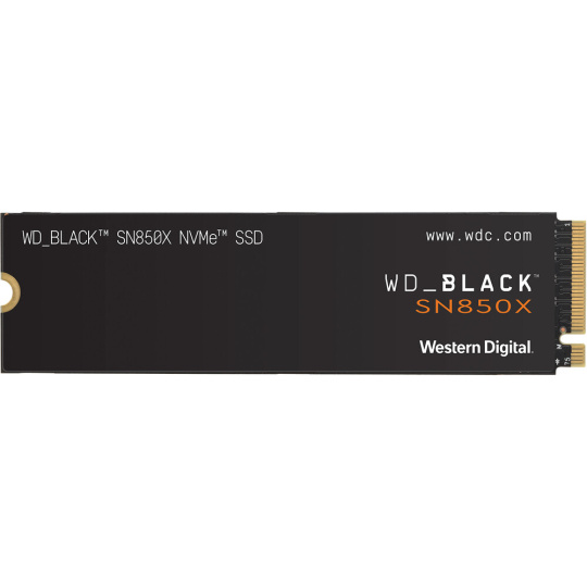 WD BLACK SN850X NVMe M.2 PCIe Gen4 SSD 2TB