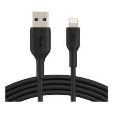 Belkin BOOST Charge Lightning/USB-A kabel, 3m, černý