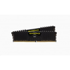 CORSAIR DIMM DDR4 16GB (Kit of 2) 2400MHz CL16 Vengeance LPX Černá