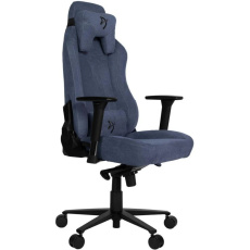 AROZZI VERNAZZA Soft Fabric herní židle modrá