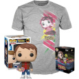 Funko POP! & Tee: Back to the Future - Marty w/Hoverboard XL