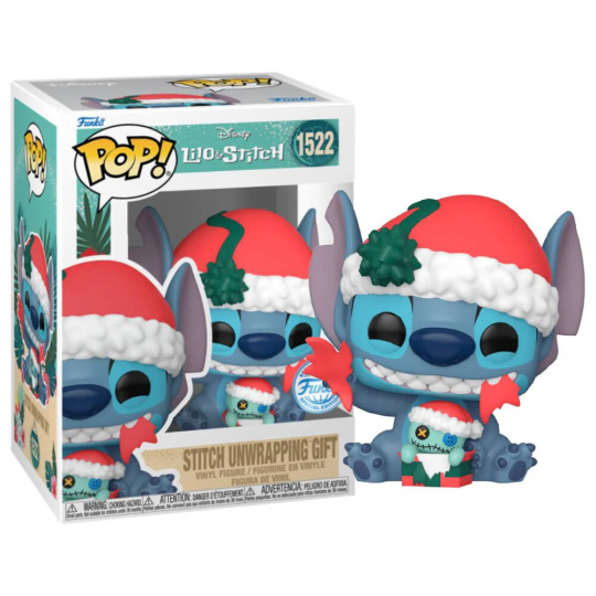 Funko POP! #1522 Disney: Lilo & Stitch - Stitch unwrapping gift (Special)