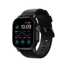 Nomad Modern Band řemínek Apple Watch 46mm/49mm černá/černá
