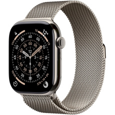 Apple Watch Series 11 Cellular (46mm) Přírodní titan s přírodním milánským tahem M/L Apple Watch Series 11 Cellular (46mm) Přírodní titan s přírodním milánským tahem M/L