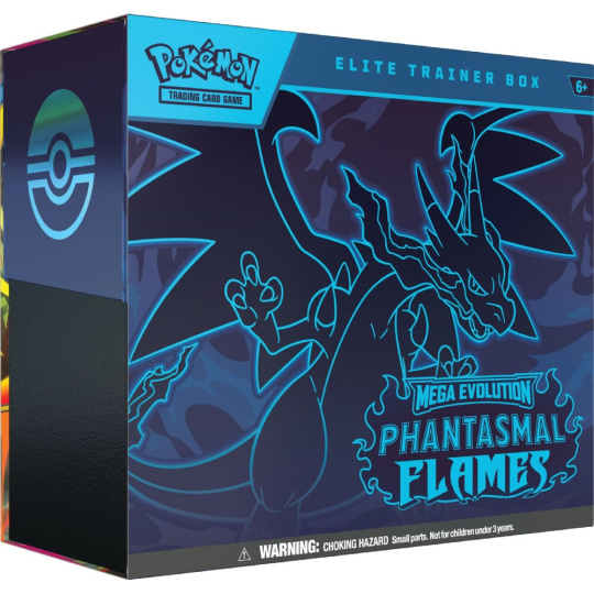 Pokémon TCG: ME02 Phantasmal Flames - Elite Trainer Box Pokémon TCG: ME02 Phantasmal Flames - Elite Trainer Box
