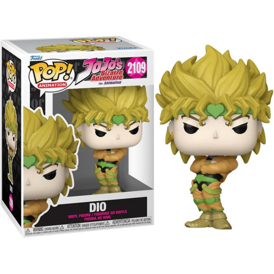 Funko POP! #2109 Animation: JoJo's Bizarre Adventure - Dio Funko POP! #2109 Animation: JoJo's Bizarre Adventure - Dio