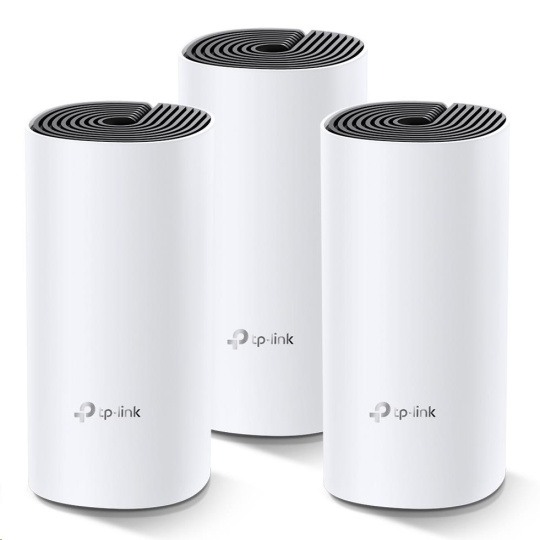 TP-Link Deco M4(3-pack) WiFi5 Mesh (AC1200, 2,4GHz/5GHz, 2xGbELAN/WAN)