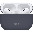 FIXED Silky silikonové pouzdro pro Apple AirPods Pro/Pro 2 modré