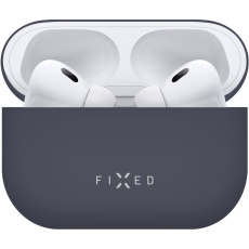 FIXED Silky silikonové pouzdro pro Apple AirPods Pro/Pro 2 modré