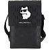Karl Lagerfeld Saffiano Monogram Choupette NFT Wallet Bag pouzdro černé