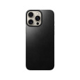 Nomad Magnetic Leather Back MagSafe kryt iPhone 16 Pro Max černý