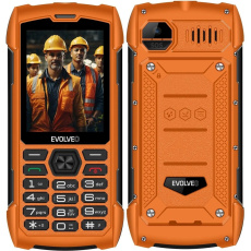 EVOLVEO StrongPhone H1 vodotěsný odolný Dual SIM telefon oranžový EVOLVEO StrongPhone H1 vodotěsný odolný Dual SIM telefon oranžový