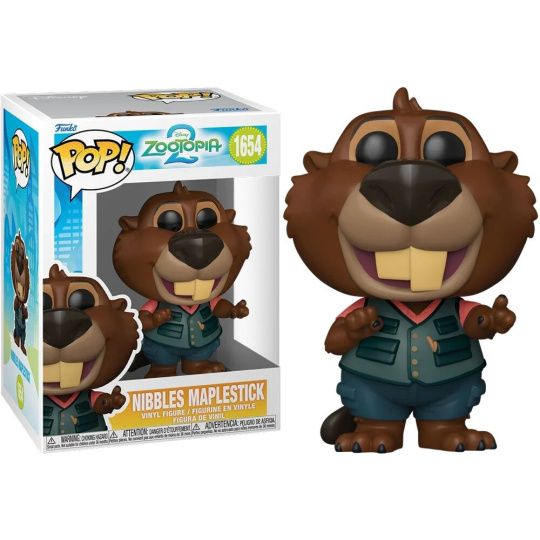 Funko POP! #1654 Disney: Zootopia 2 - Nibbles Maplestick Funko POP! #1654 Disney: Zootopia 2 - Nibbles Maplestick