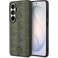 Lacoste PVC Blend Monogram Magnetic kryt Samsung Galaxy S26 khaki