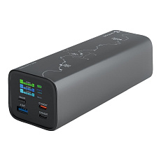 Tactical Squad Head Quarters powerbanka (1xUSB-A, 2xUSB-C) 65W 27000mAh šedá