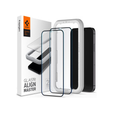 Spigen Glas tR ALM FC tvrzené sklo iPhone 12 mini 2 ks černé