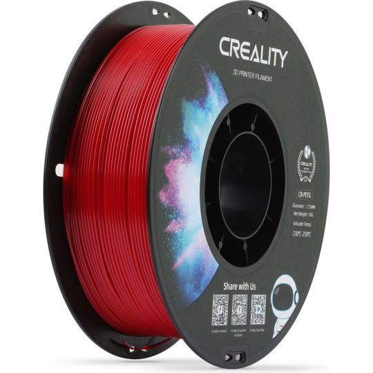 Creality CR-PETG filament 1,75 mm 1 kg červená