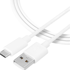 Tactical Smooth Thread Cable USB-A/USB-C 2m bílý