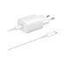 Samsung nabíječka (25W) + USB-C kabel bílá (Bulk)