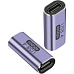 PremiumCord USB-C/USB-C redukce 100W šedá