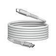 VERBATIM Kabel USB-C Sync & Charge, 100W, Magnetický, 120cm, šedá