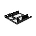 AXAGON RHD225 kovový rámeček pro 2x 2.5' HDD/SSD do 3.5' pozice montáž ventilátoru