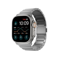 Nomad Titanium Band řemínek Apple Watch 49/45/44/42 mm přírodní titan Nomad Titanium Band řemínek Apple Watch 49/45/44/42 mm přírodní titan