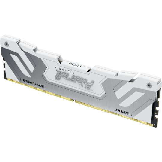 Kingston FURY Renegade White DDR5 24GB 8400MT/s CL40 DIMM (1x24GB) XMP Kingston FURY Renegade White DDR5 24GB 8400MT/s CL40 DIMM (1x24GB) XMP
