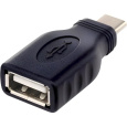 PremiumCord Adaptér USB-C/male - USB2.0  A/female černý