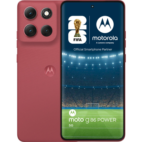 Motorola Moto G86 Power 5G 12GB/256GB červený Motorola Moto G86 Power 5G 12GB/256GB červený