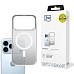 3mk ochranný kryt Frosty MagCase White pro Apple iPhone 17 Pro