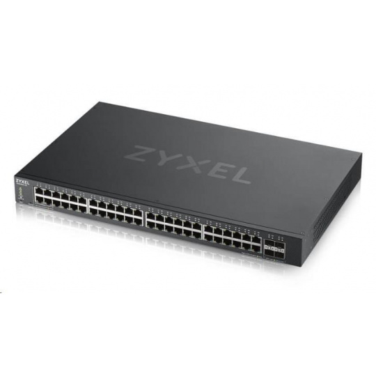 Zyxel XGS1930-52 52-port Smart Managed Switch, 48x gigabit RJ45, 4x 10GbE SFP+