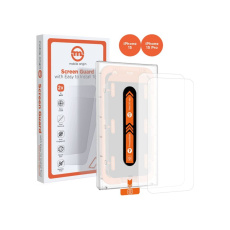Mobile Origin Orange Screen Guard 2 Pack 2,5D ochranné sklo s aplikátorem iPhone 15 Pro/15 Mobile Origin Orange Screen Guard 2 Pack 2,5D ochranné sklo s aplikátorem iPhone 15 Pro/15