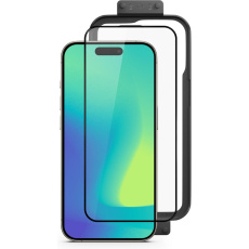 Spello Shield tvrzené sklo 3D pro iPhone 16 Pro Max s instalačním rámečkem