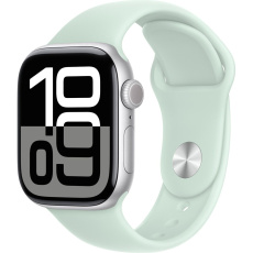 Apple Watch 42/41/40/38mm akvamarínový sportovní řemínek S/M