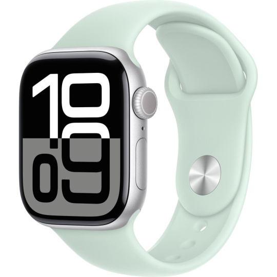Apple Watch 42/41/40/38mm akvamarínový sportovní řemínek S/M