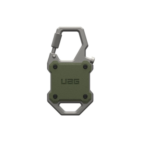 UAG Monarch AirTag Carabiner pouzdro pro AirTag lokátor olivově zelené UAG Monarch AirTag Carabiner pouzdro pro AirTag lokátor olivově zelené