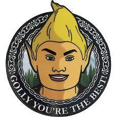 Fanattik odznak The Elder Scrolls IV: Oblivion - Adoring Fan Badge