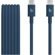 Apple Beats USB-C/USB-C Woven kabel 1,5m tmavě modrý