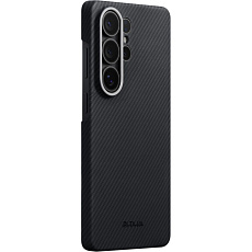 Pitaka Edge Case MagSafe kryt Samsung Galaxy S26 Ultra Black/Grey Twill